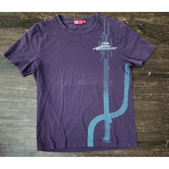 Puma Shirt Mens Small S  Red Bull F1 Racing Team Tee - Picture 1 of 3